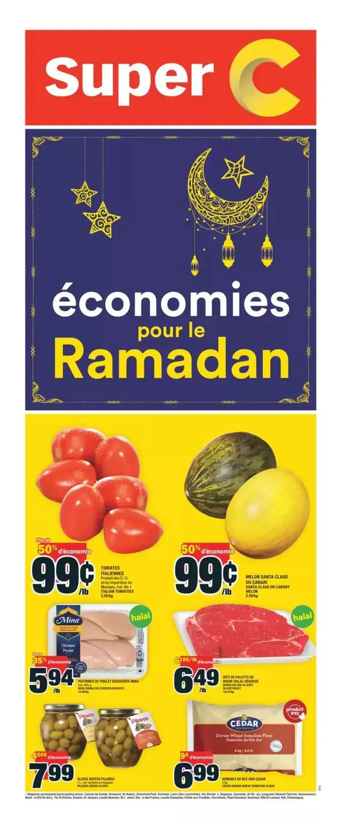 Circulaire from March 13 to March 19 2025 - flyer page 1