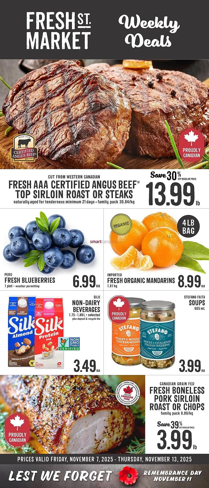 Fresh St Market flyer from November 3 to November 12 2025 - flyer page 1