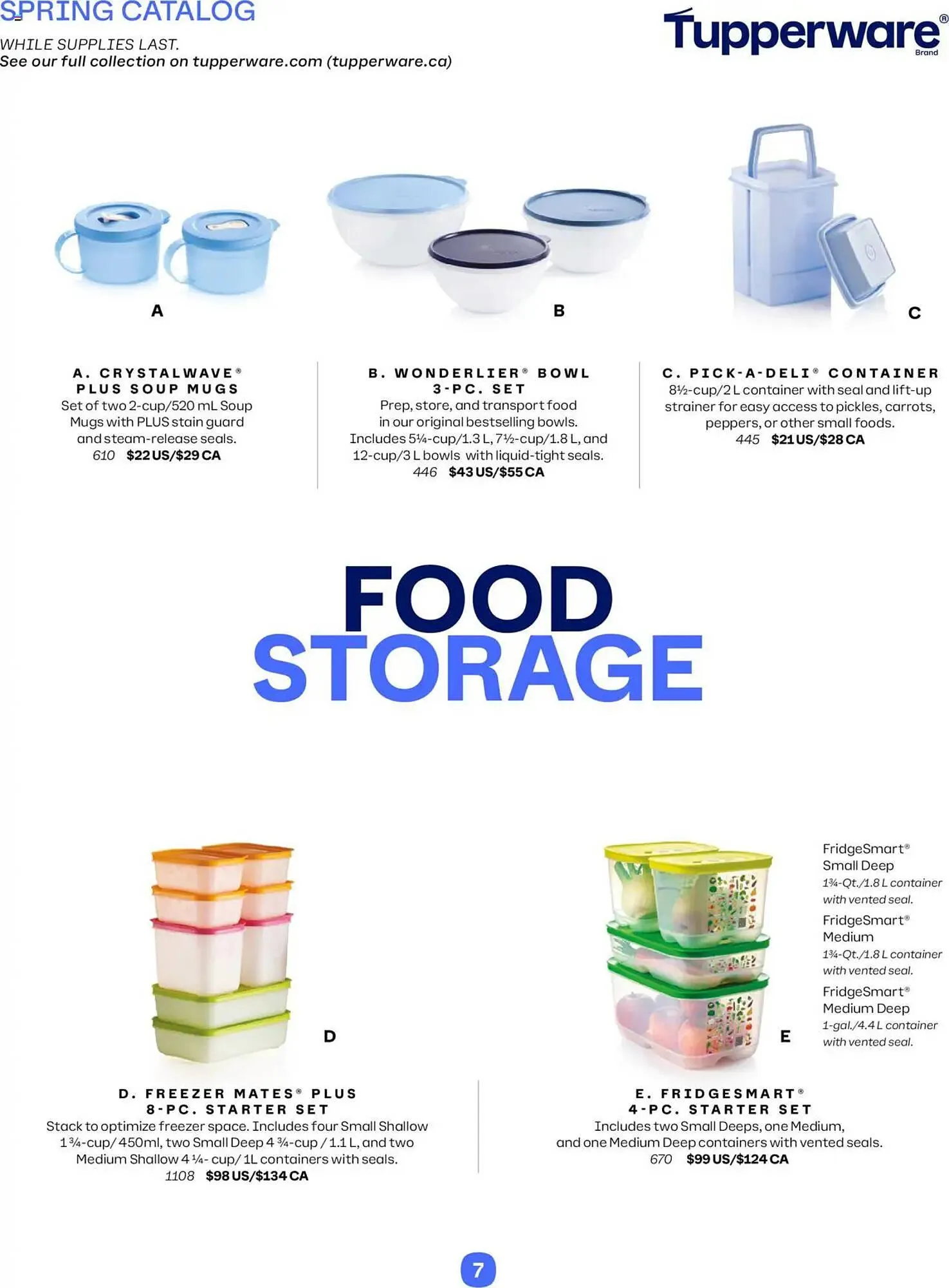 Tupperware flyer from April 1 to June 30 2025 - flyer page 7