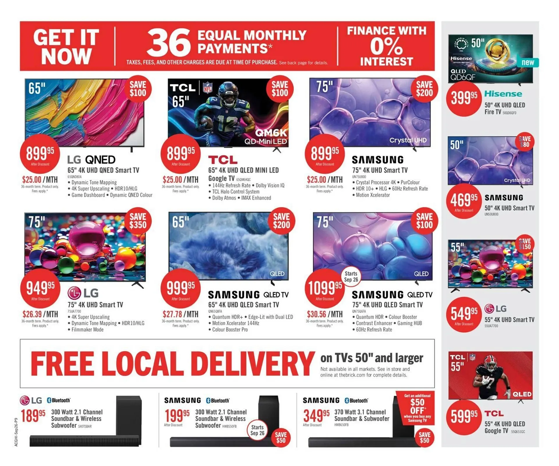 The Brick flyer from September 23 to September 30 2025 - flyer page 19