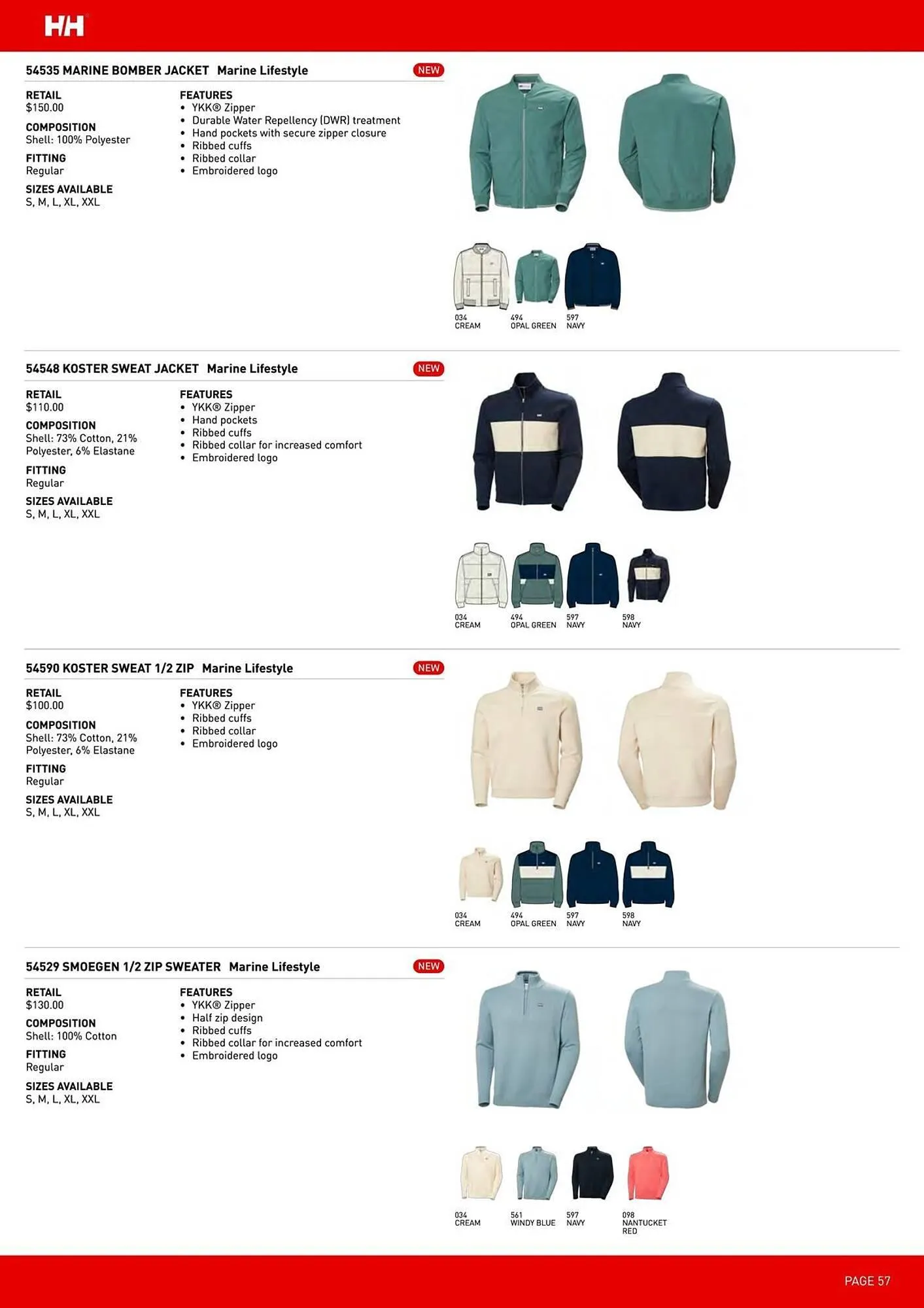 Helly Hansen flyer from March 12 to May 31 2026 - flyer page 57