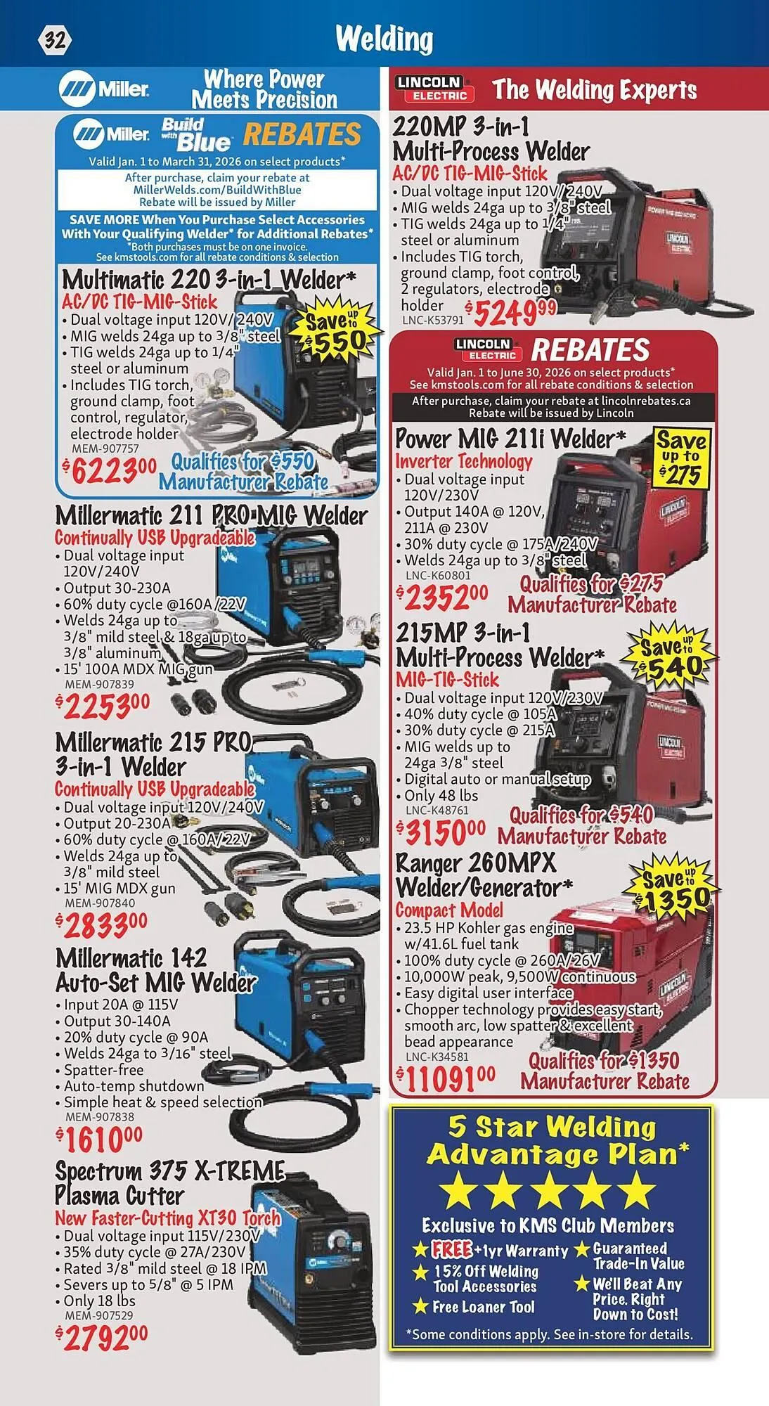KMS Tools flyer from March 2 to March 16 2026 - flyer page 32