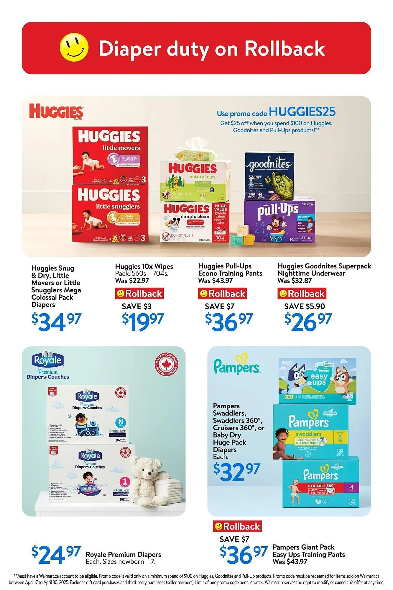 Walmart flyer from April 18 to April 25 2025 - flyer page 9