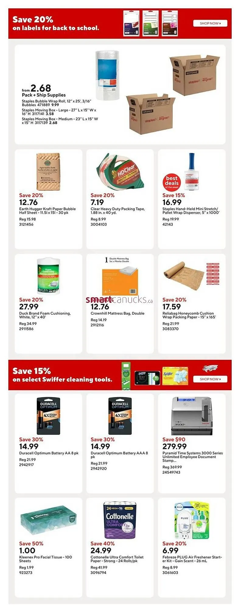 Staples flyer from August 29 to September 4 2025 - flyer page 17