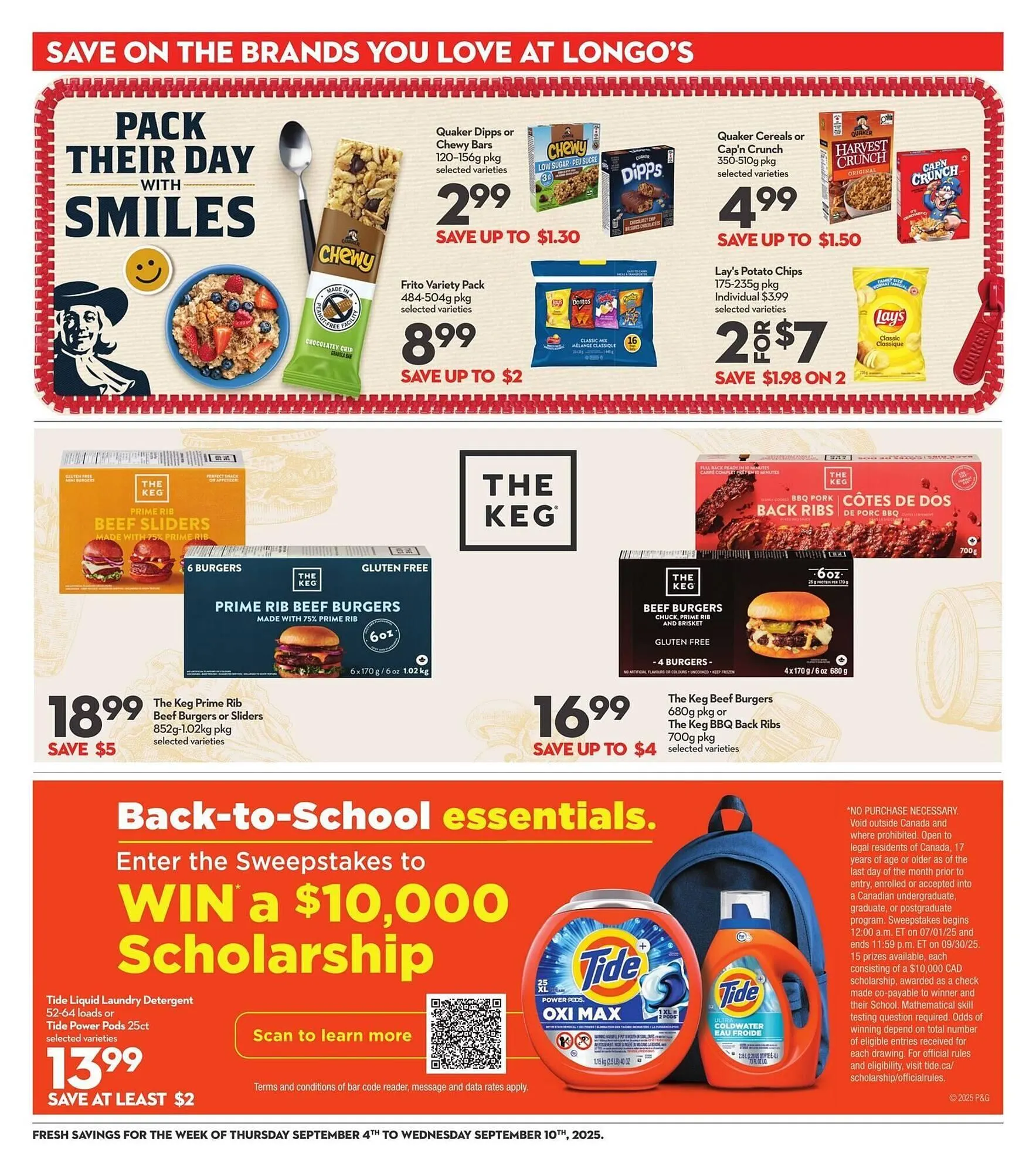 Longo's flyer from September 4 to September 11 2025 - flyer page 15