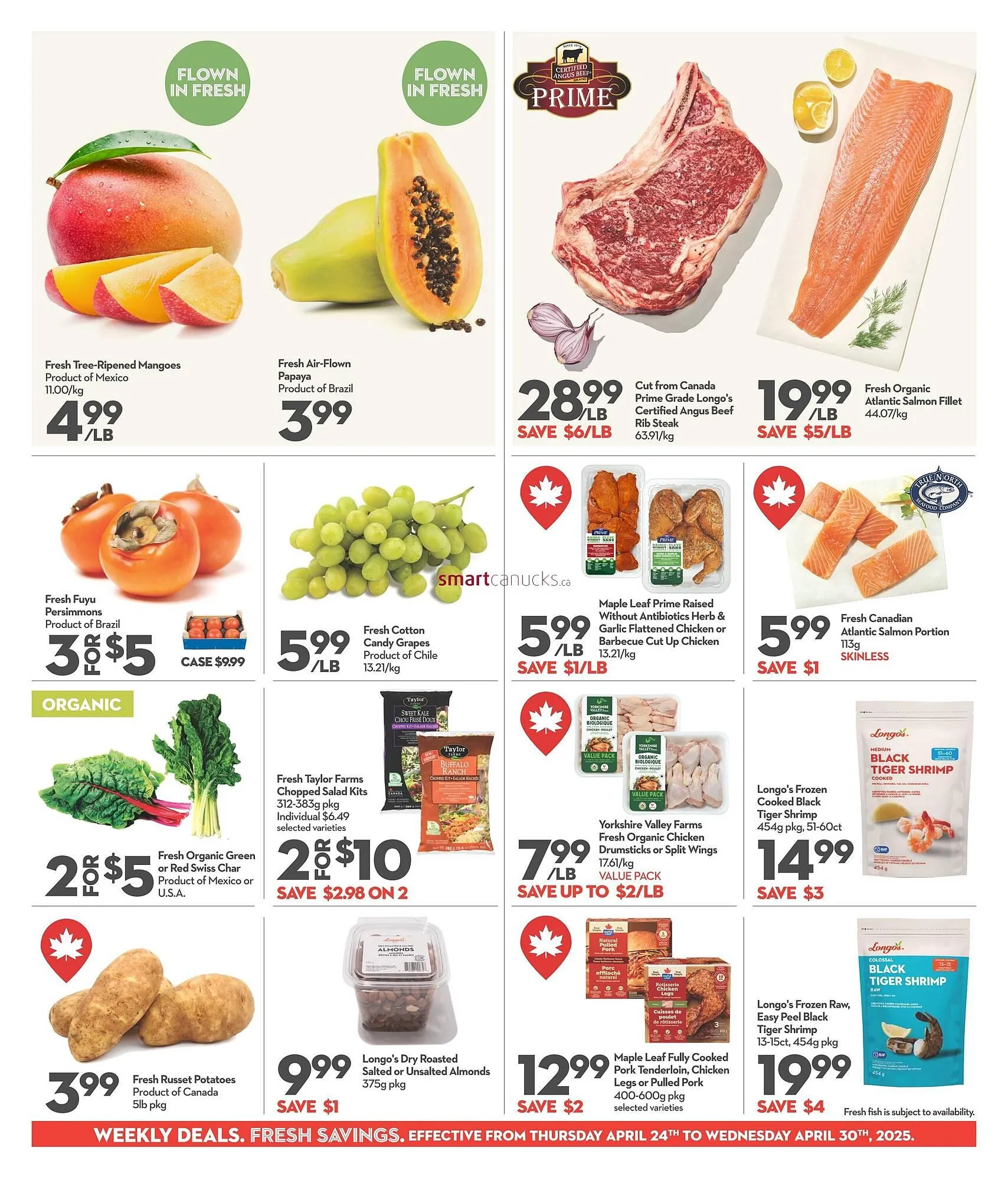 Longo's flyer from April 24 to April 30 2025 - flyer page 4