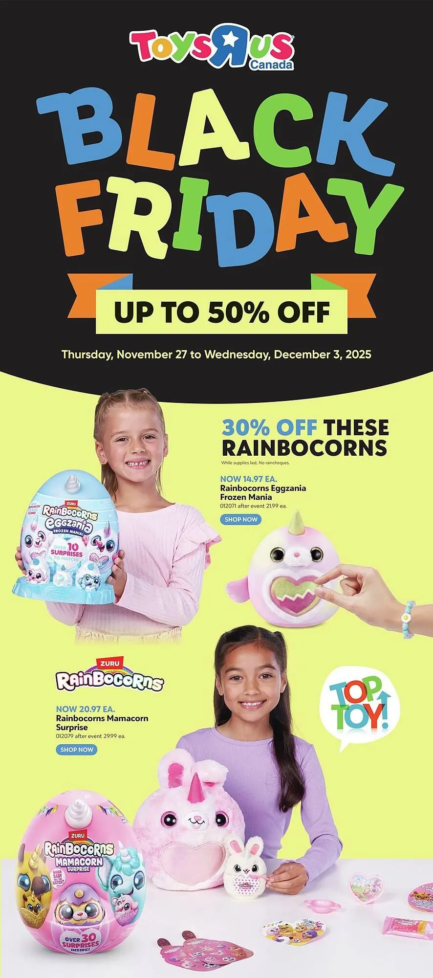 Toys R us flyer - 1
