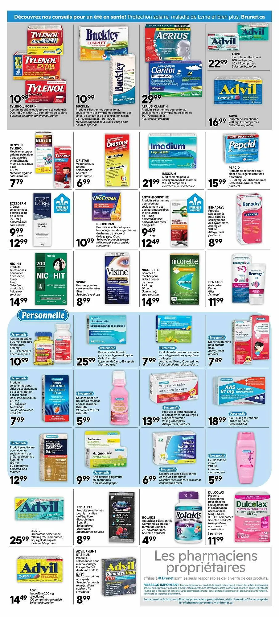 Brunet flyer from August 8 to August 29 2025 - flyer page 3