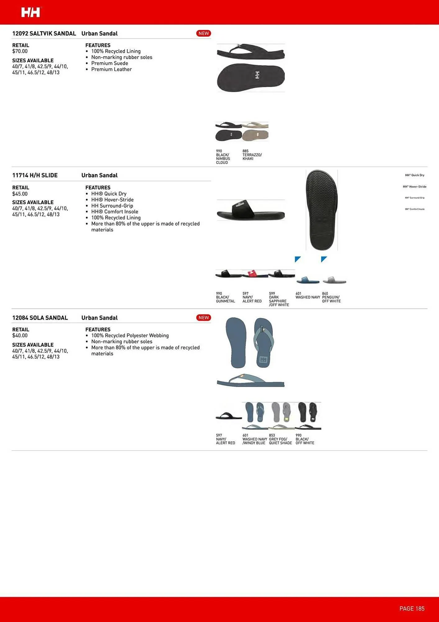 Helly Hansen flyer from March 12 to May 31 2026 - flyer page 185