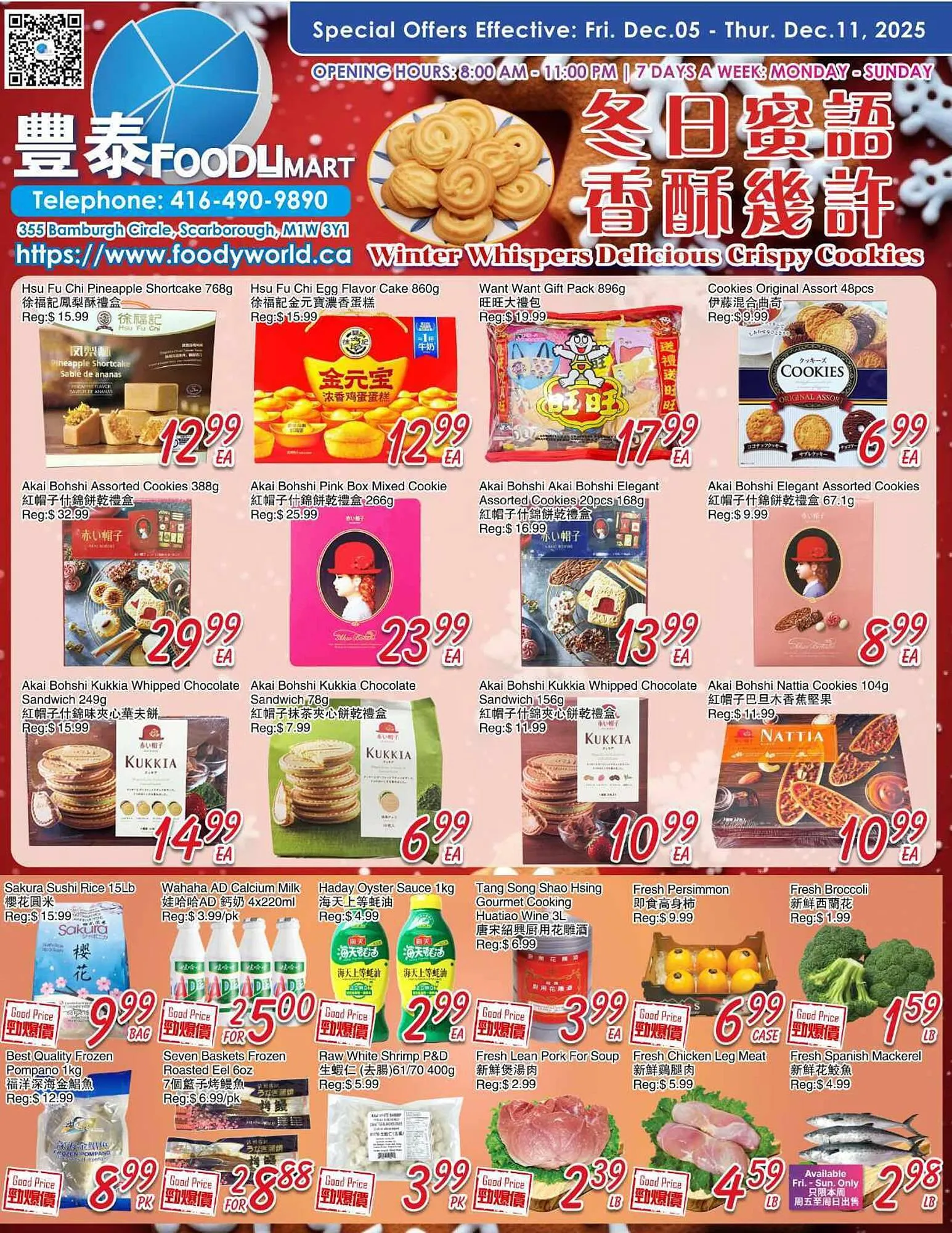 Foody Mart flyer from December 4 to December 10 2025 - flyer page 1