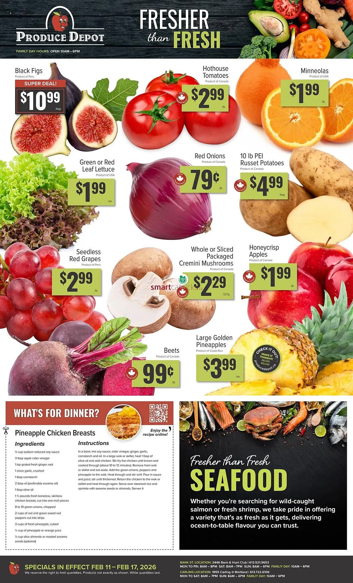 Produce Depot flyer - 1
