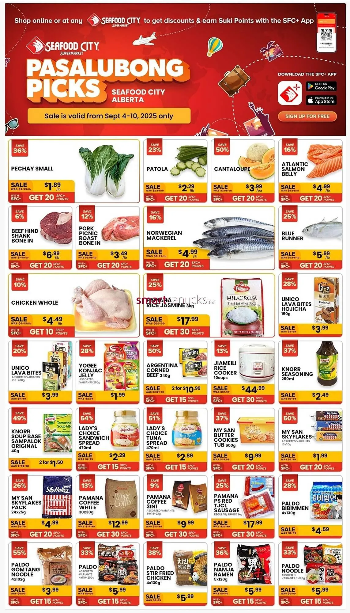 Seafood City Supermarket weekly ad from September 5 to September 11 2025 - flyer page 1
