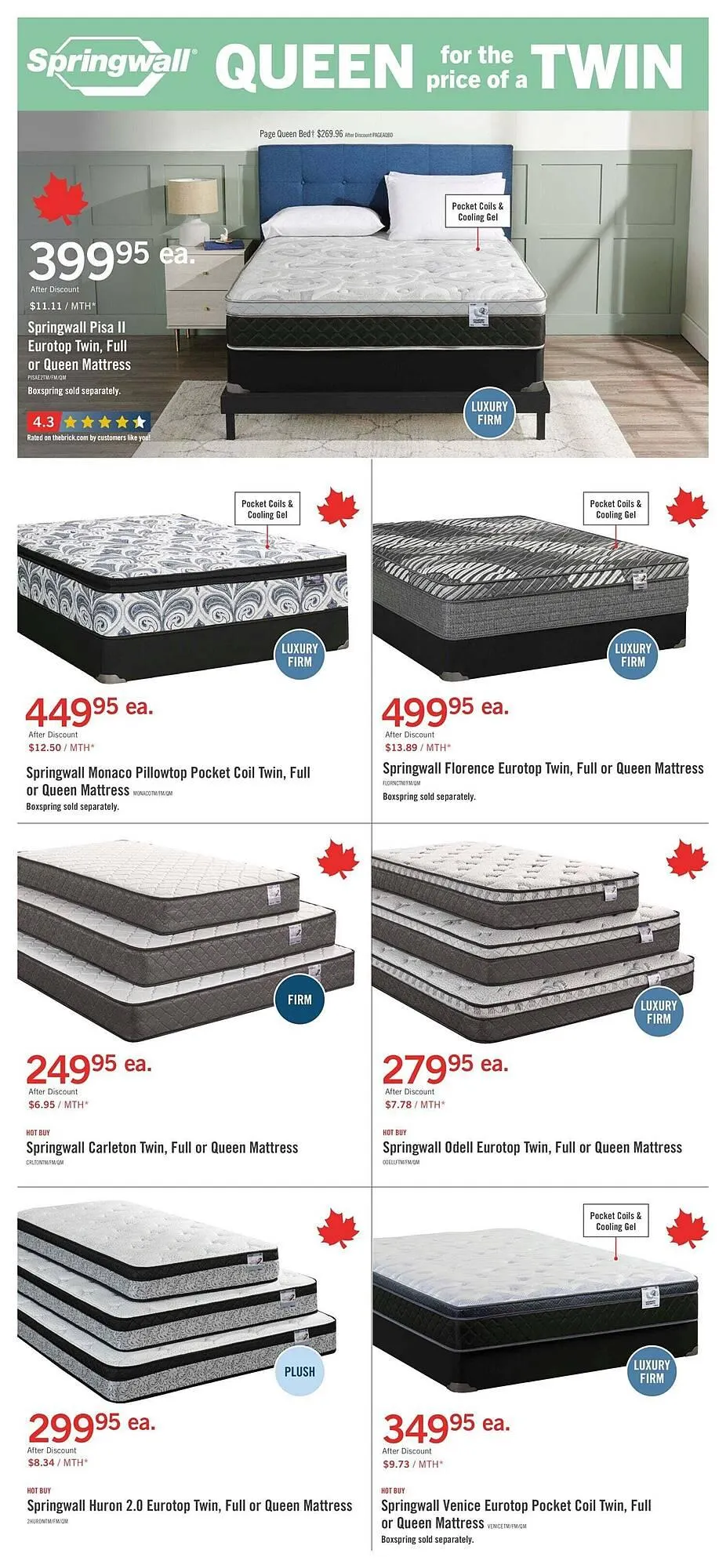 The Brick flyer from April 1 to April 18 2025 - flyer page 10