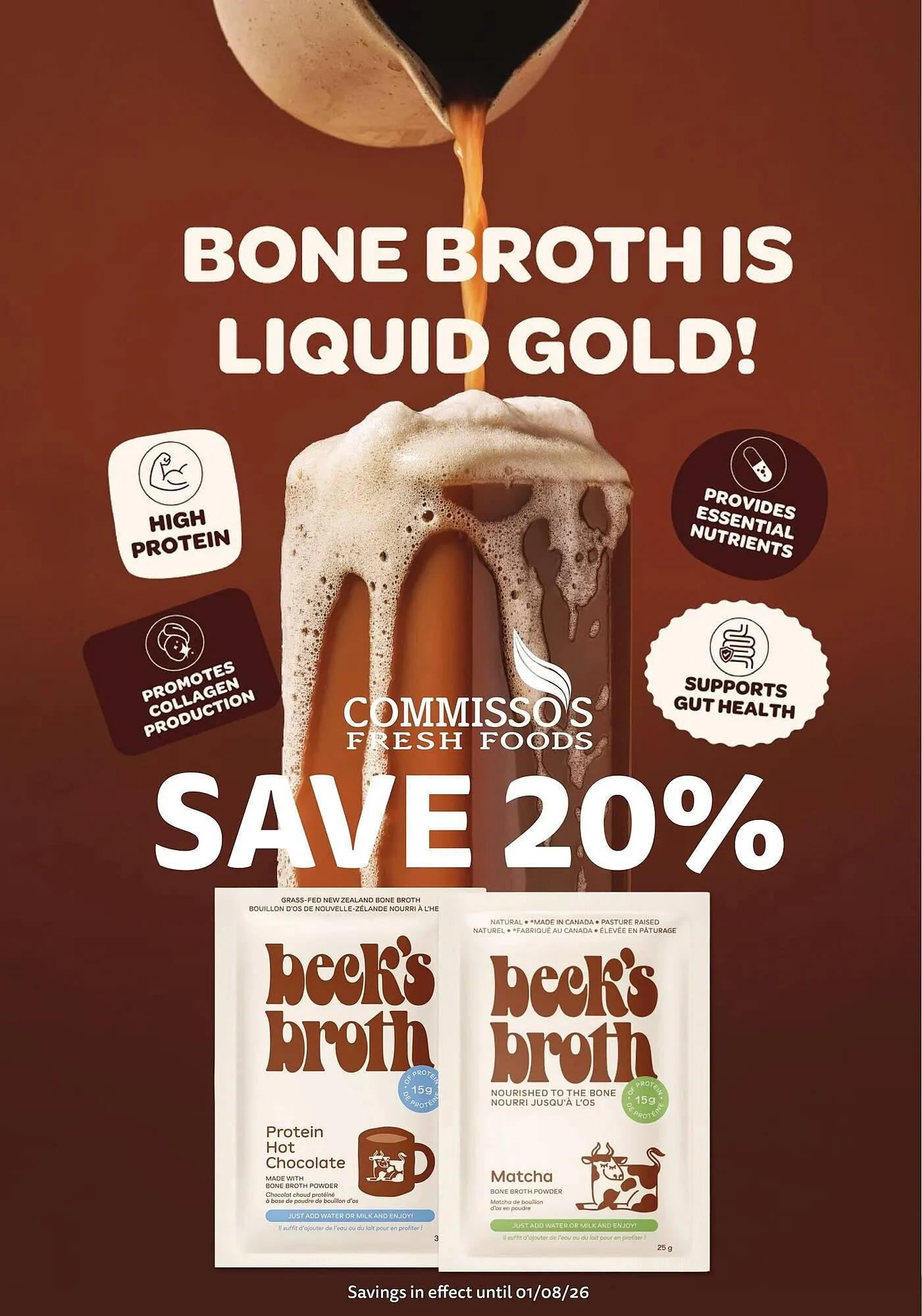 Commisso's Fresh Foods flyer from December 27 to January 8 2026 - flyer page 1