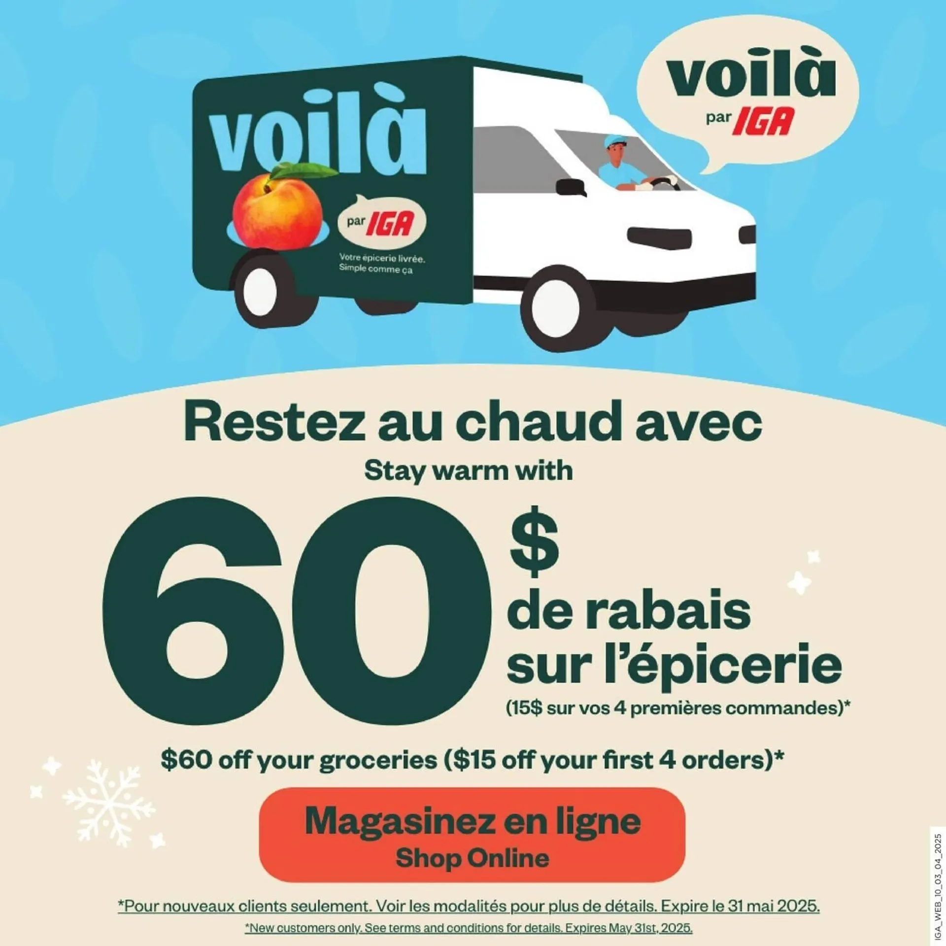 IGA flyer from April 1 to May 1 2025 - flyer page 29