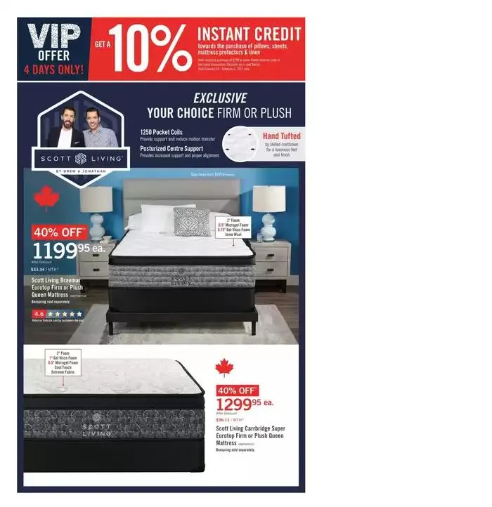 Brick Mattress Store from January 30 to February 13 2025 - flyer page 5