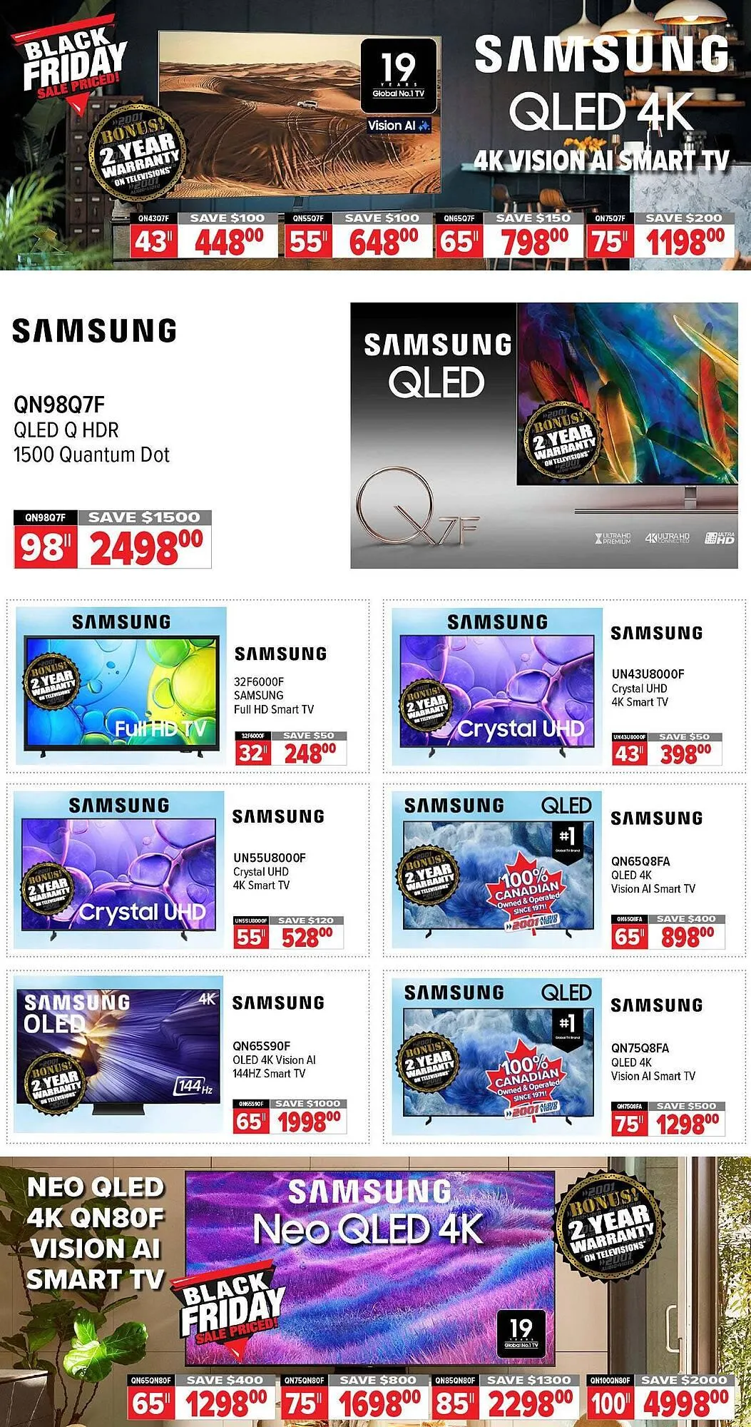 2001 Audio Video flyer from November 28 to December 5 2025 - flyer page 3