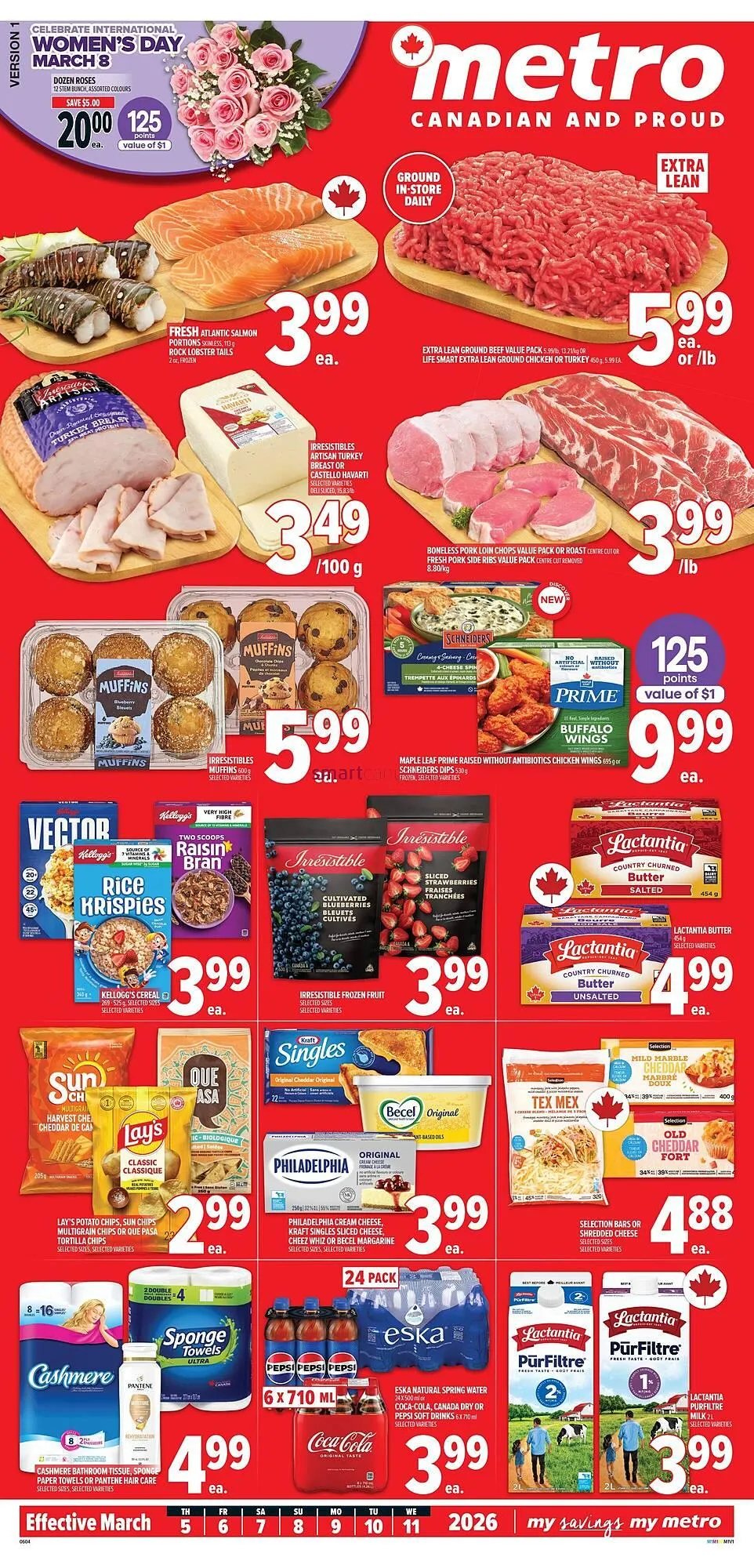 Metro flyer from March 5 to March 11 2026 - flyer page 2