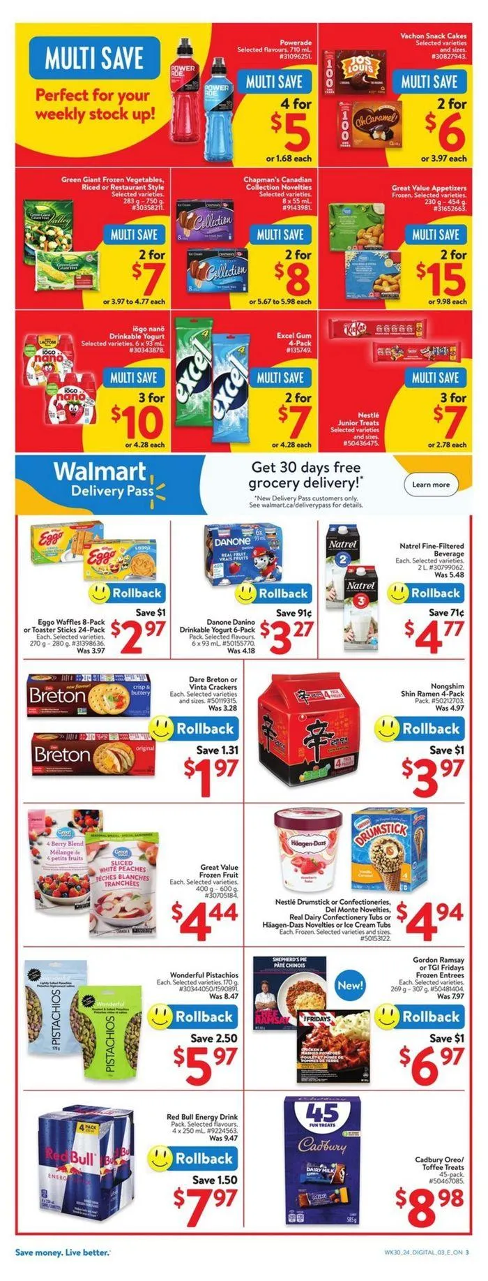 Walmart flyer from August 15 to August 21 2024 - flyer page 20