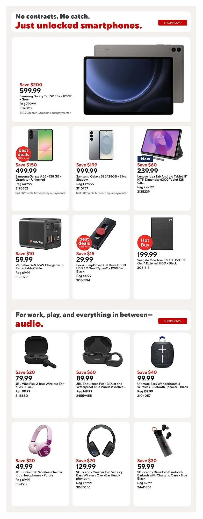 Staples flyer from January 23 to January 30 2026 - flyer page 11