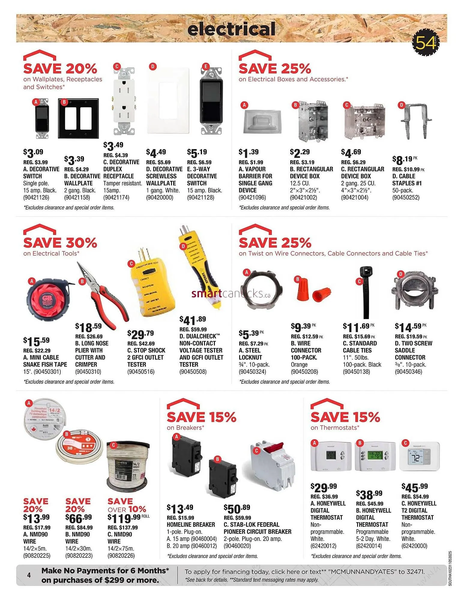 McMunn & Yates Building Supplies flyer from October 23 to October 29 2025 - flyer page 4