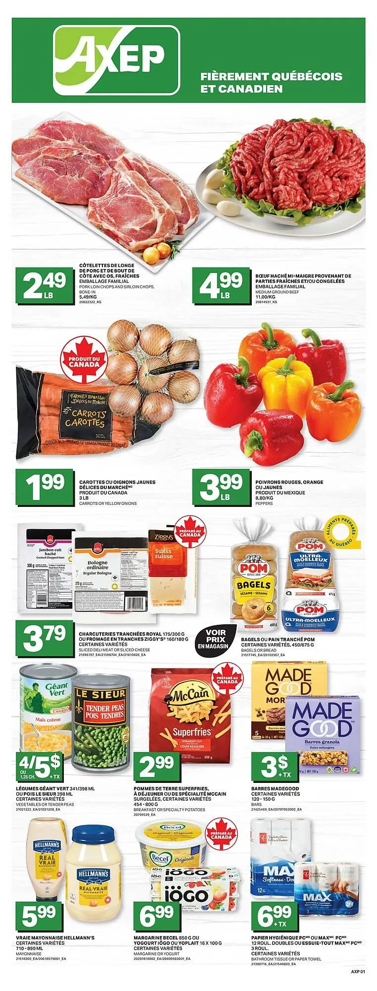 Axep flyer from January 8 to January 14 2026 - flyer page 3