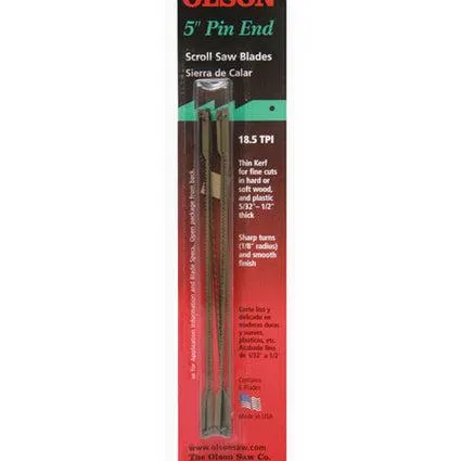 SCROLL SAW BLADE SKIP FRET 18.5TPI 6PCS/