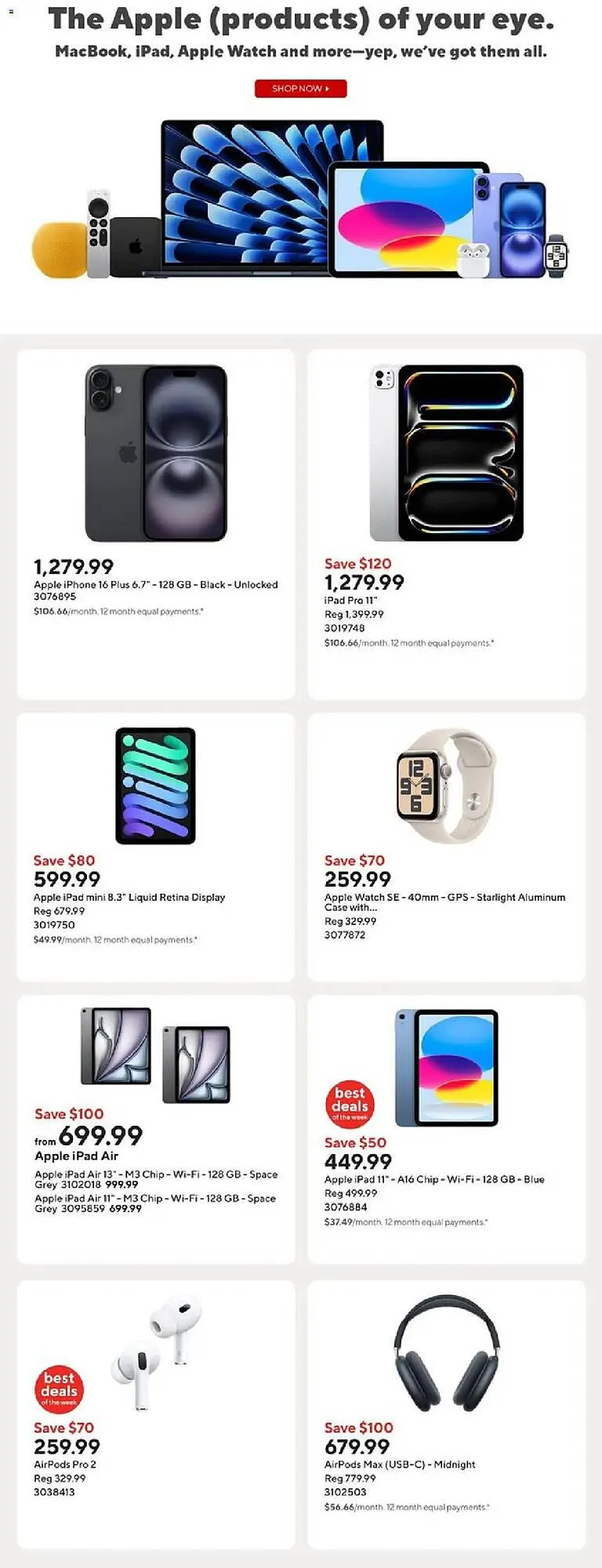 Staples flyer from August 1 to August 8 2025 - flyer page 11