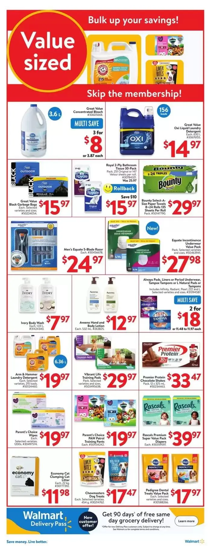 Walmart flyer from January 9 to January 15 2025 - flyer page 3