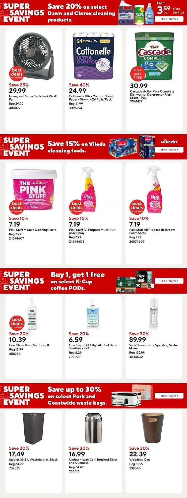 Staples flyer from July 18 to July 25 2025 - flyer page 4