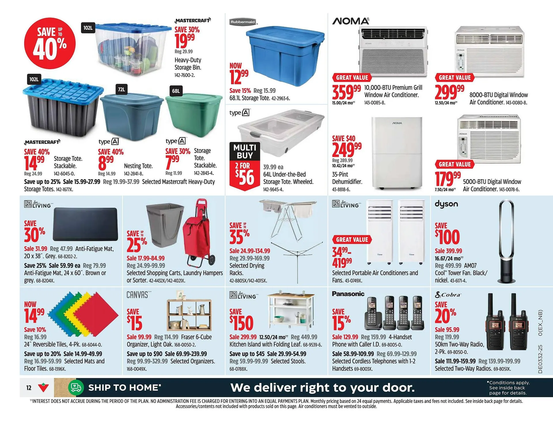 Canadian Tire flyer from July 31 to August 20 2025 - flyer page 12