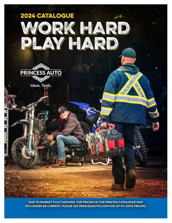 Work Hard Play Hard from April 23 to April 22 2025 - flyer page 1