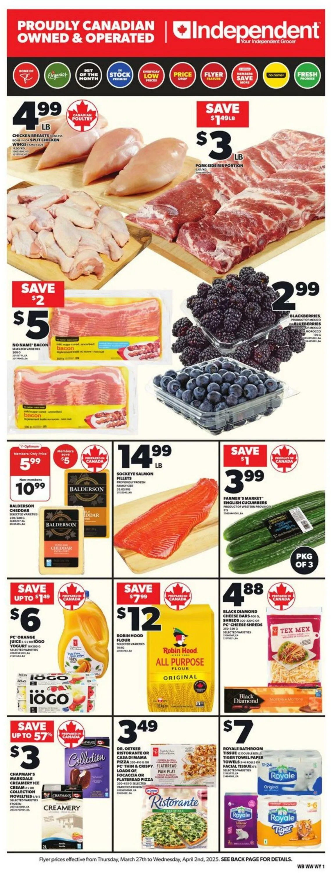 Independent Current flyer from March 27 to April 2 2025 - flyer page 3