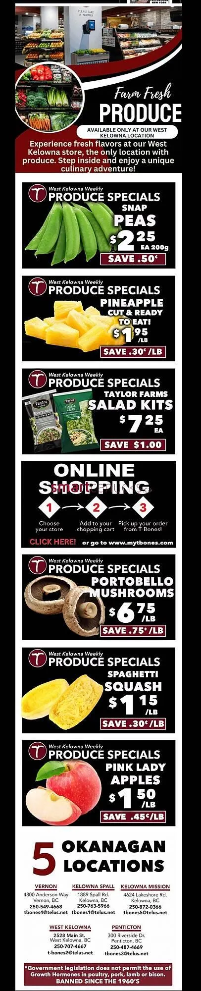 T-Bone's flyer from June 5 to June 15 2025 - flyer page 4