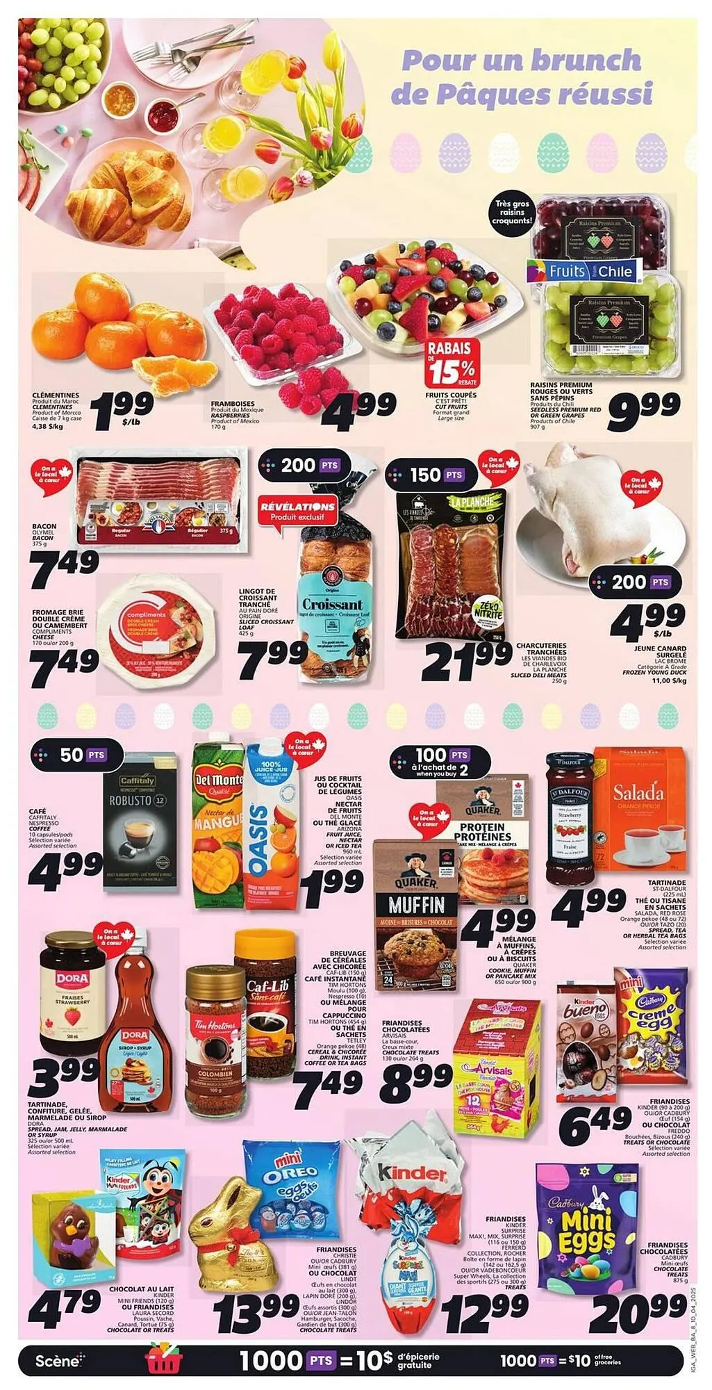 IGA flyer from April 10 to April 23 2025 - flyer page 12