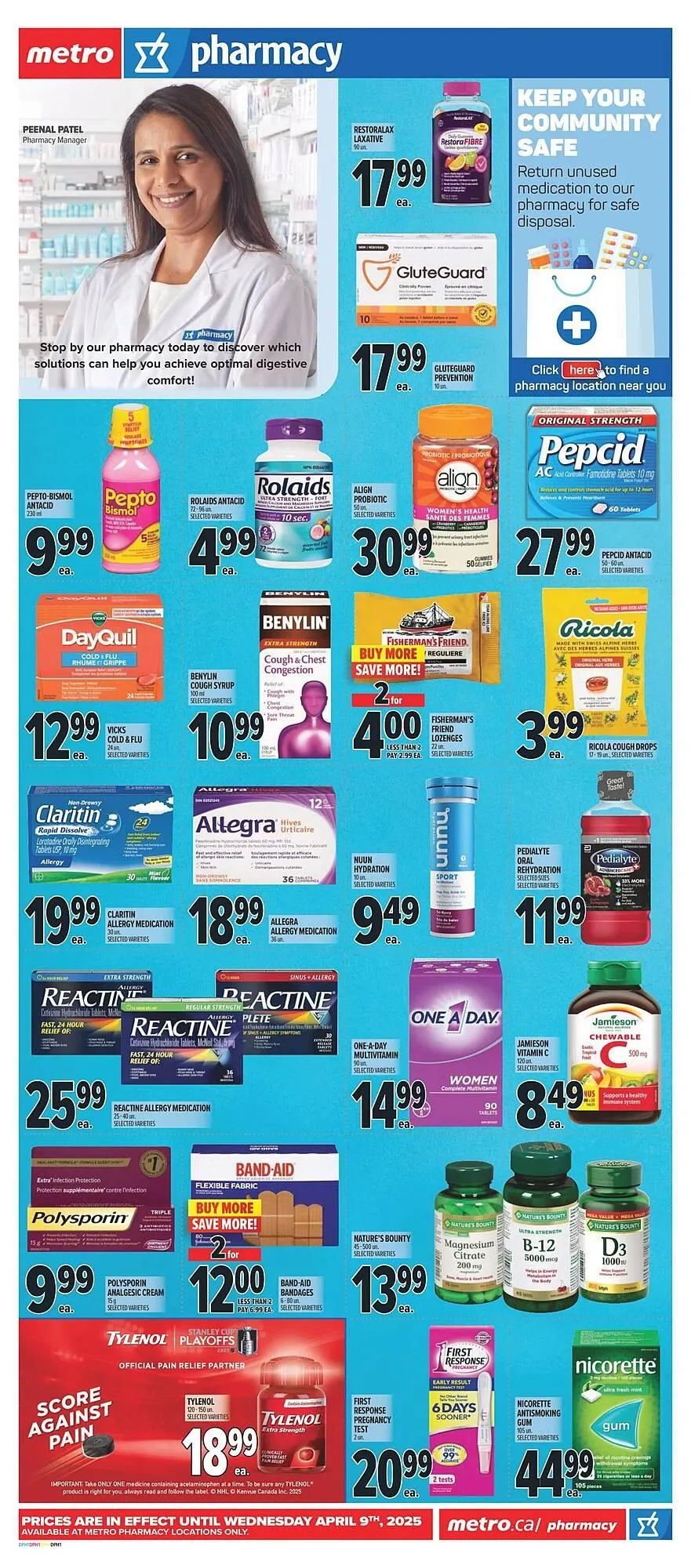 Metro flyer from April 3 to April 10 2025 - flyer page 14