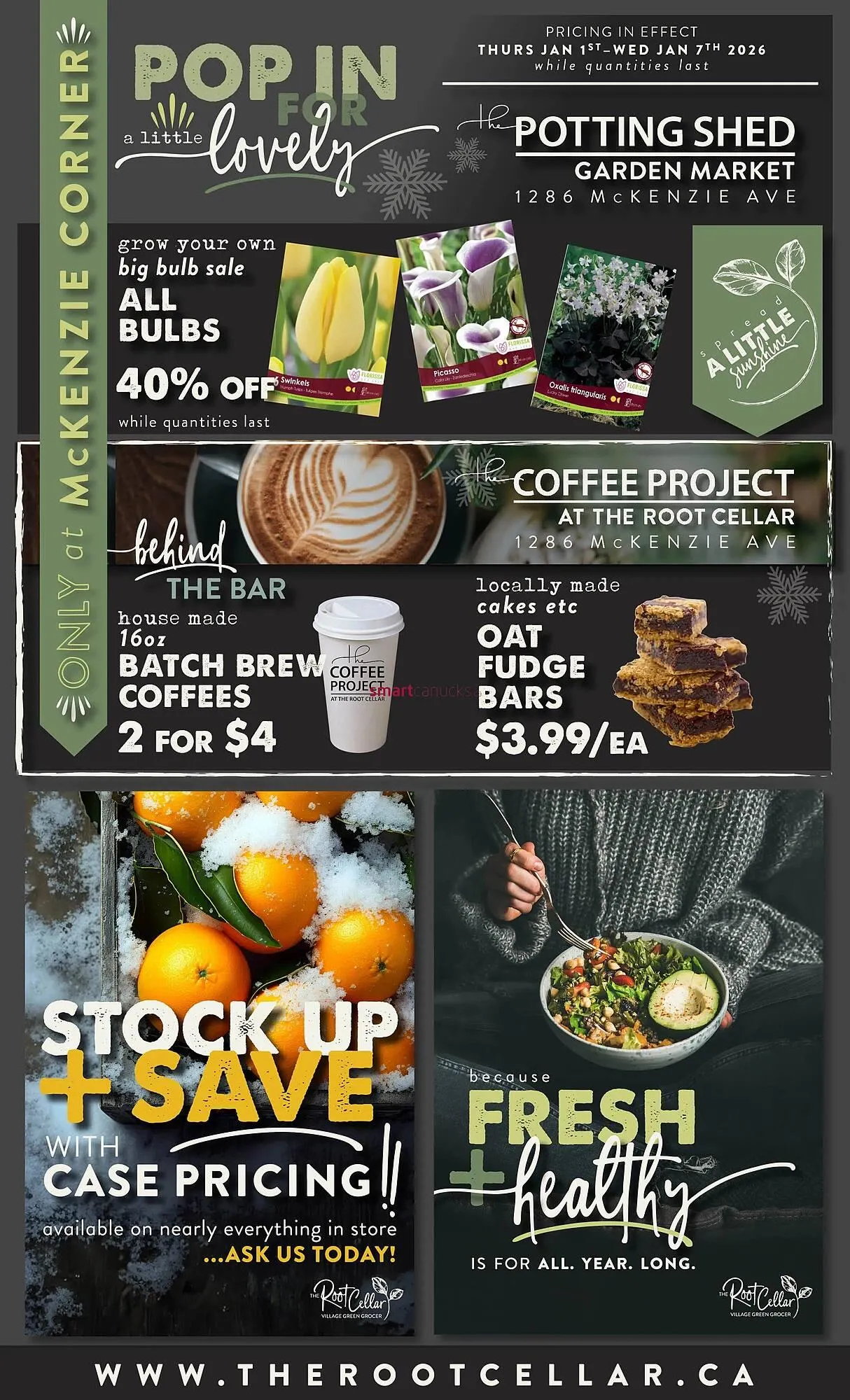 The Root Cellar flyer from January 1 to January 7 2026 - flyer page 6