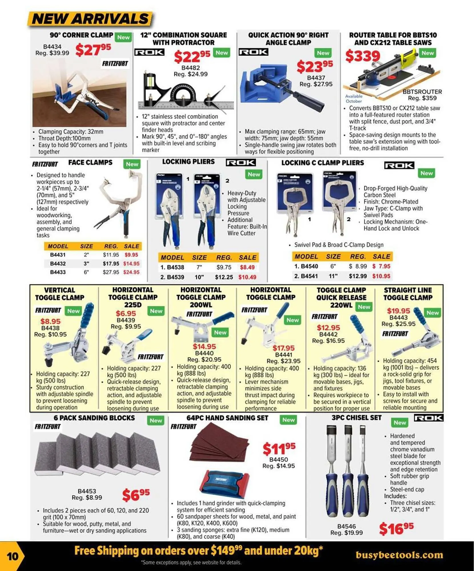 Busy Bee Tools flyer from September 9 to October 18 2025 - flyer page 10