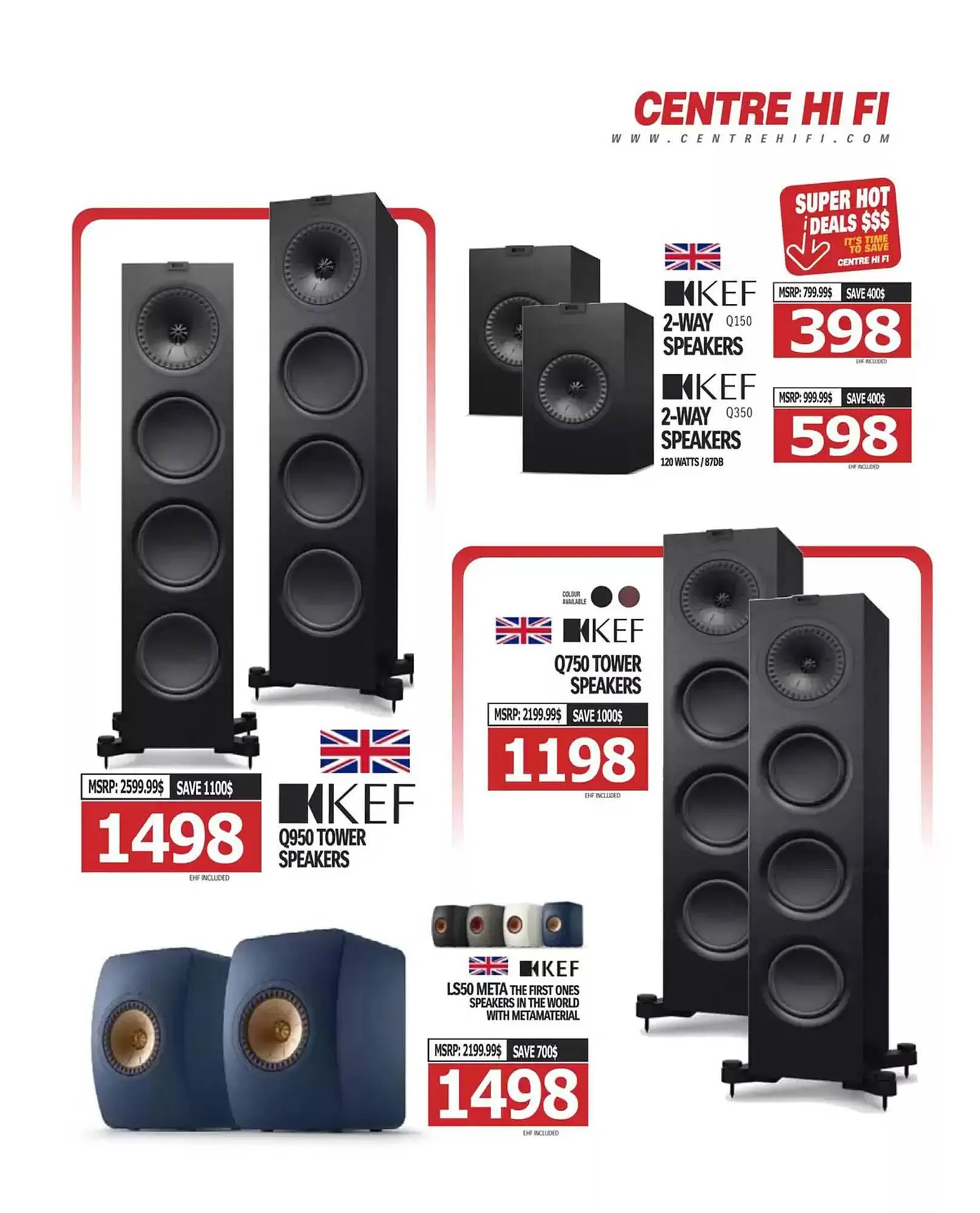 Centre Hi-Fi flyer from November 22 to November 28 2024 - flyer page 44