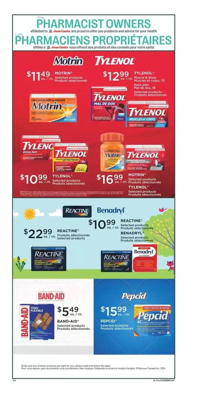 Current special promotions from November 14 to November 20 2024 - flyer page 4