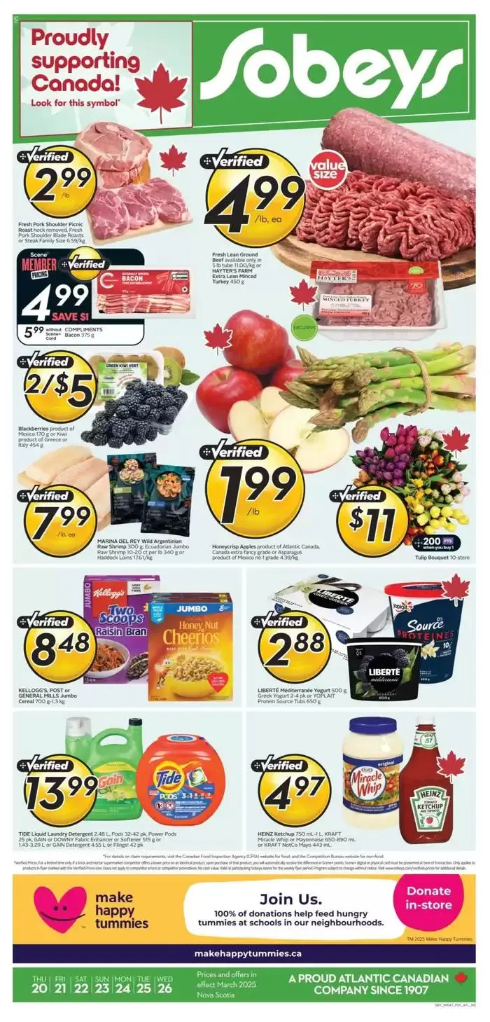 Sobeys Weekly ad from March 20 to March 26 2025 - flyer page 2