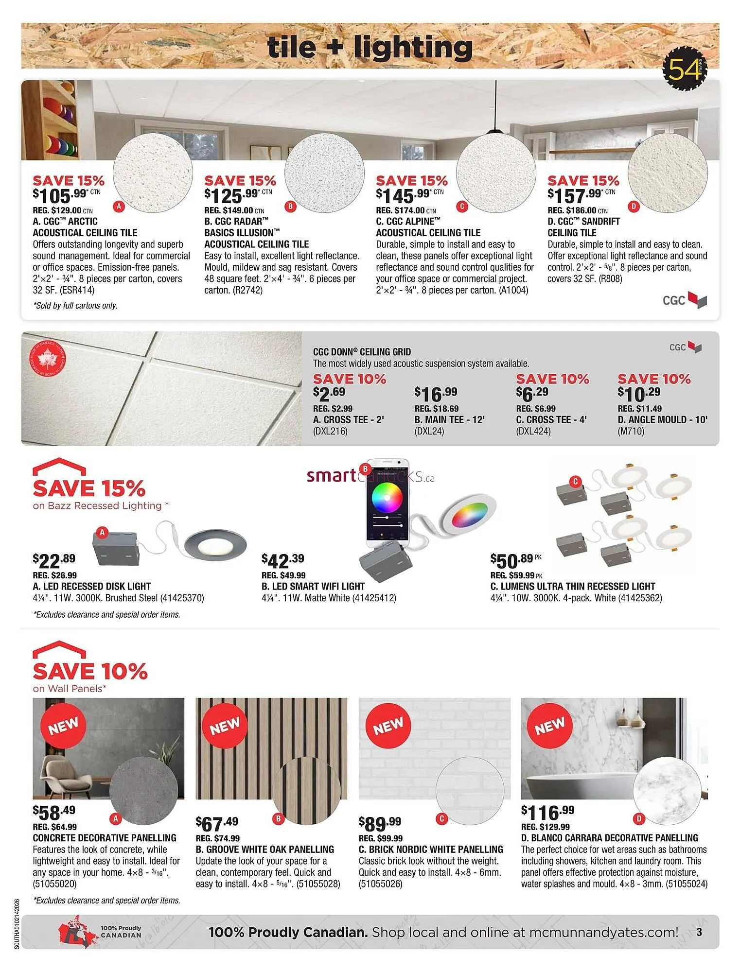 McMunn & Yates Building Supplies flyer from January 2 to January 14 2026 - flyer page 3