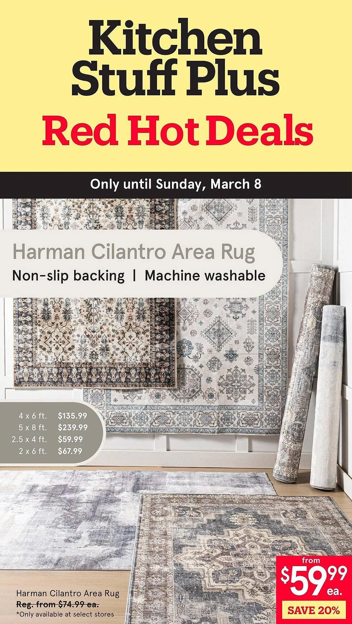 Kitchen Stuff Plus flyer from March 2 to March 9 2026 - flyer page 1