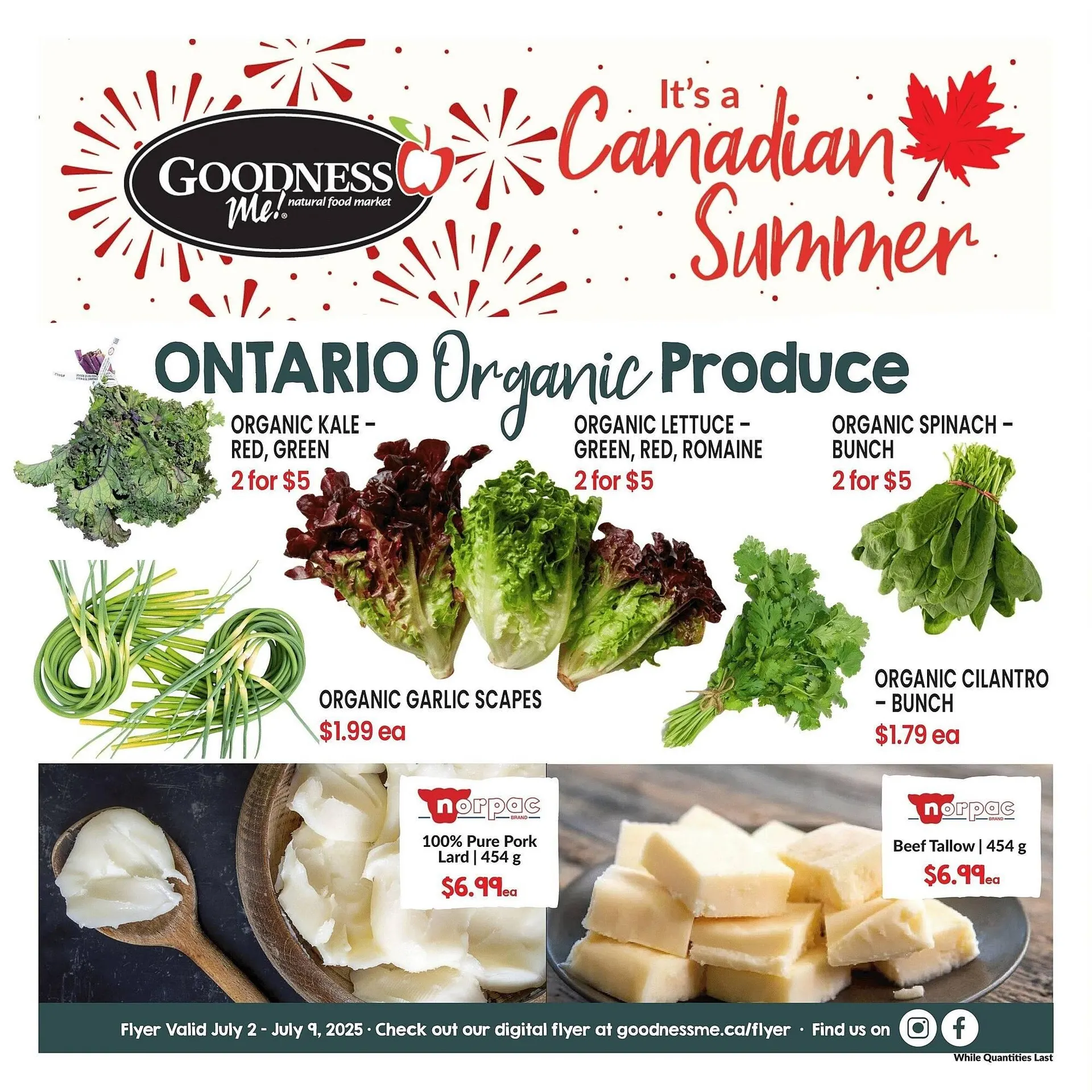 Goodness Me flyer from July 2 to July 8 2025 - flyer page 1