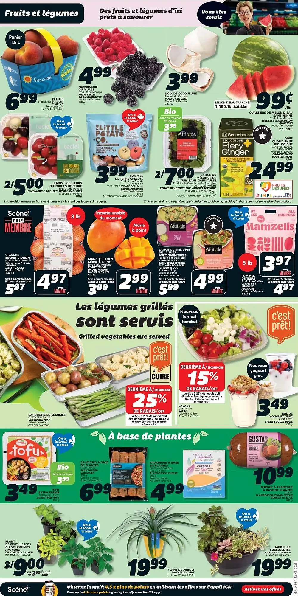 IGA flyer from May 22 to June 11 2025 - flyer page 3
