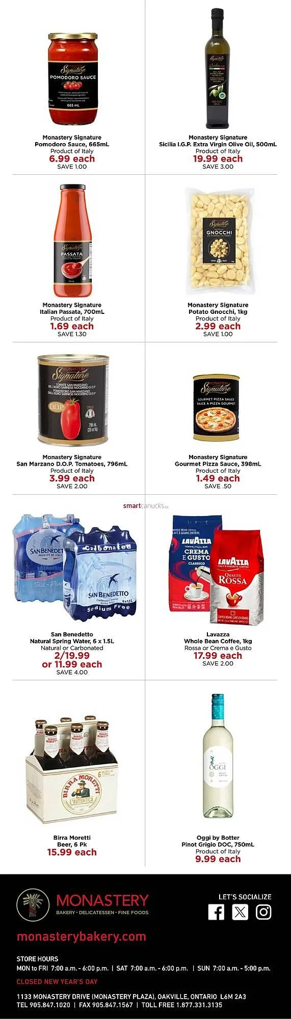 Monastery Bakery flyer from April 23 to April 29 2025 - flyer page 4