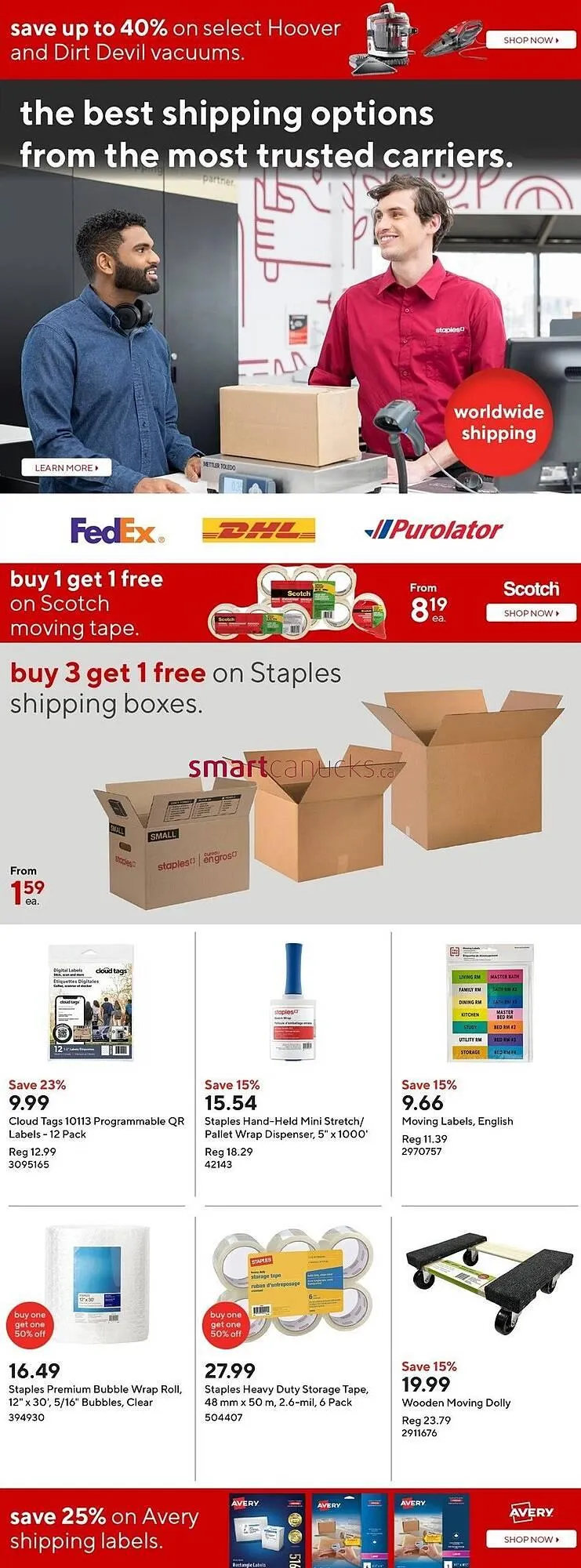 Staples flyer from August 15 to August 21 2024 - flyer page 24