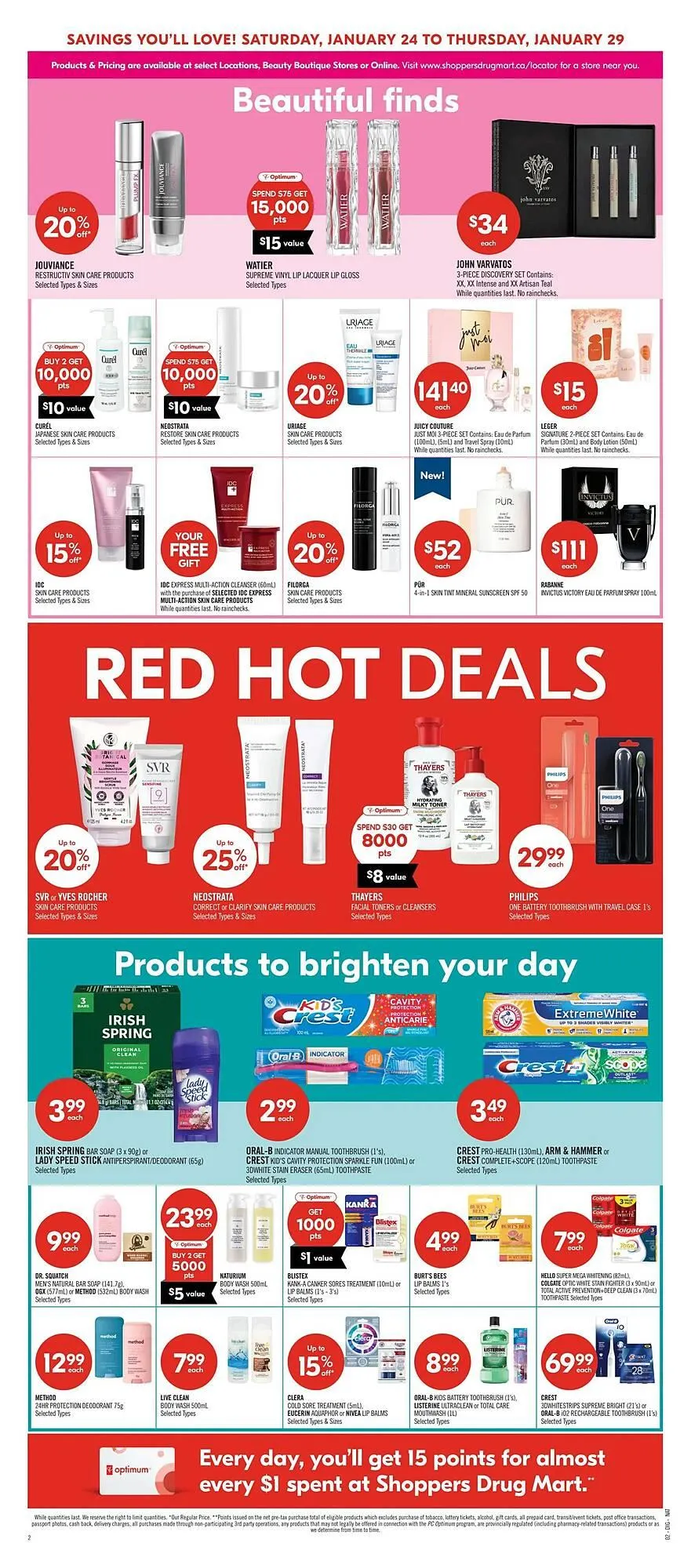 Shoppers Drug Mart flyer from January 24 to January 29 2026 - flyer page 10
