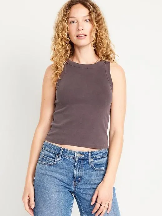 Snug Crop Tank Top