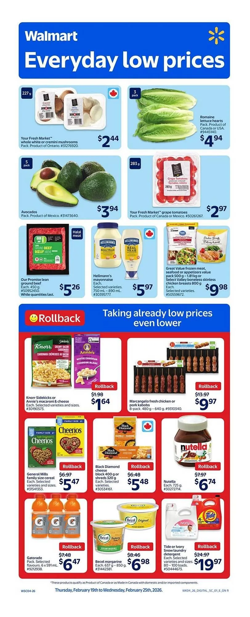 Walmart flyer - 1